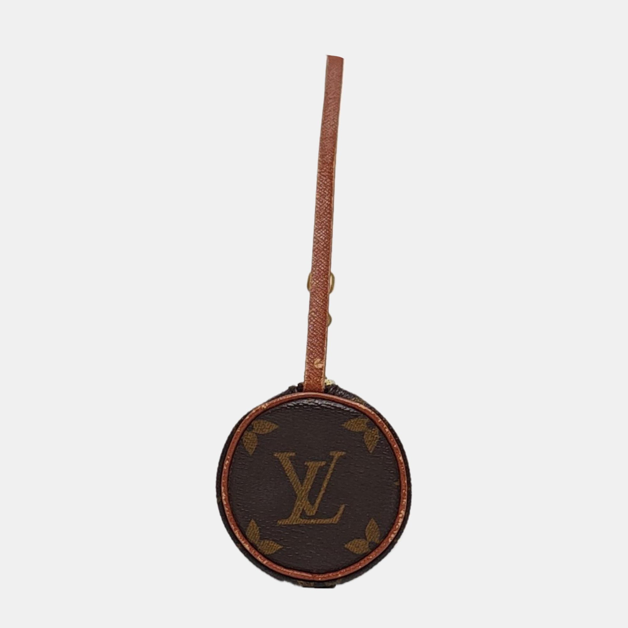 PAPILLON Mini Monogram Coated Canvas Brown