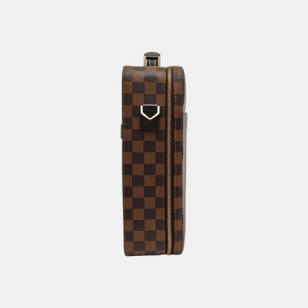 SABANA Damier Ebene Coated Canvas Brown