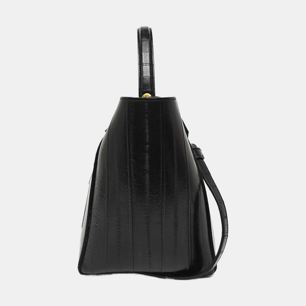 BELT Mini Quilted Calfskin Black