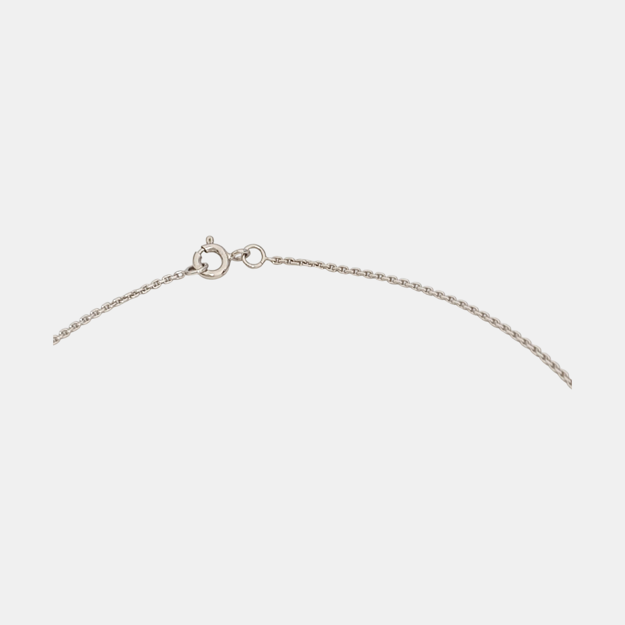 LV VOLT 18k White Gold Silver Necklace