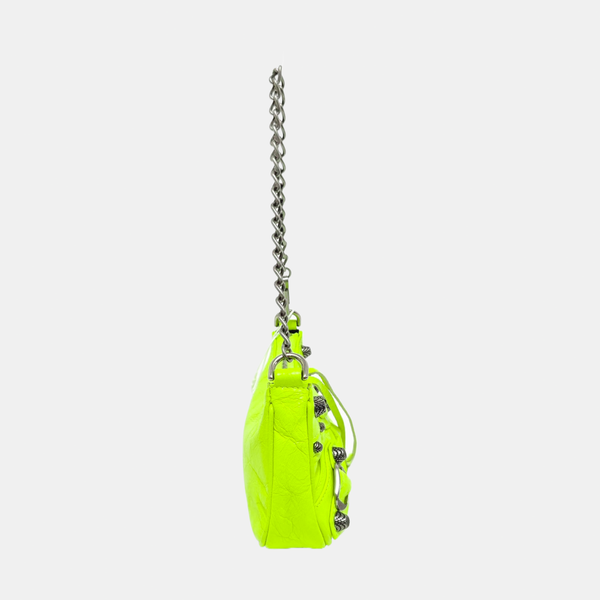 Le Cagole Mini Calfskin Green