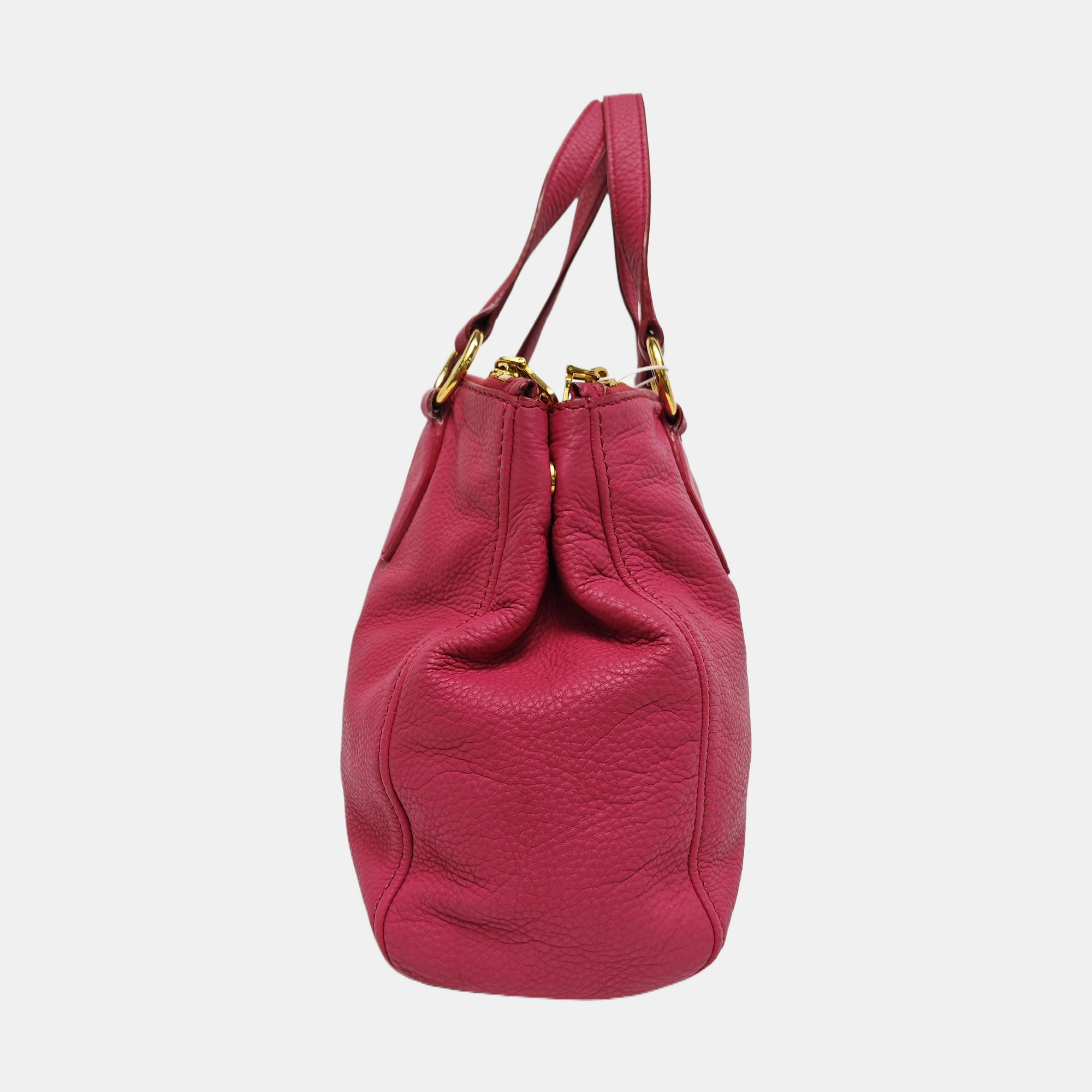 Calfskin Tote Bag Red