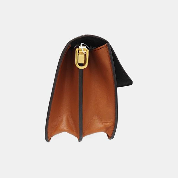 DAUPHINE MM Monogram Coated Canvas Brown