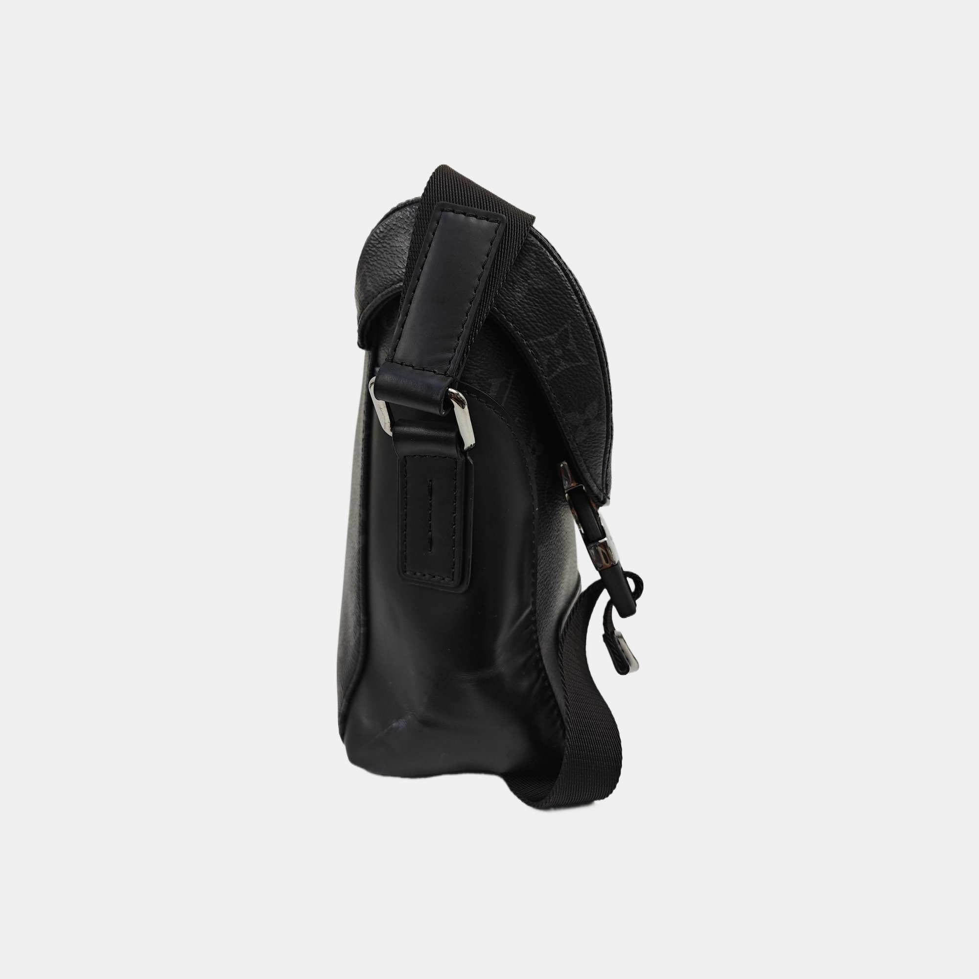 VOYAGER PM Monogram Coated Canvas Black