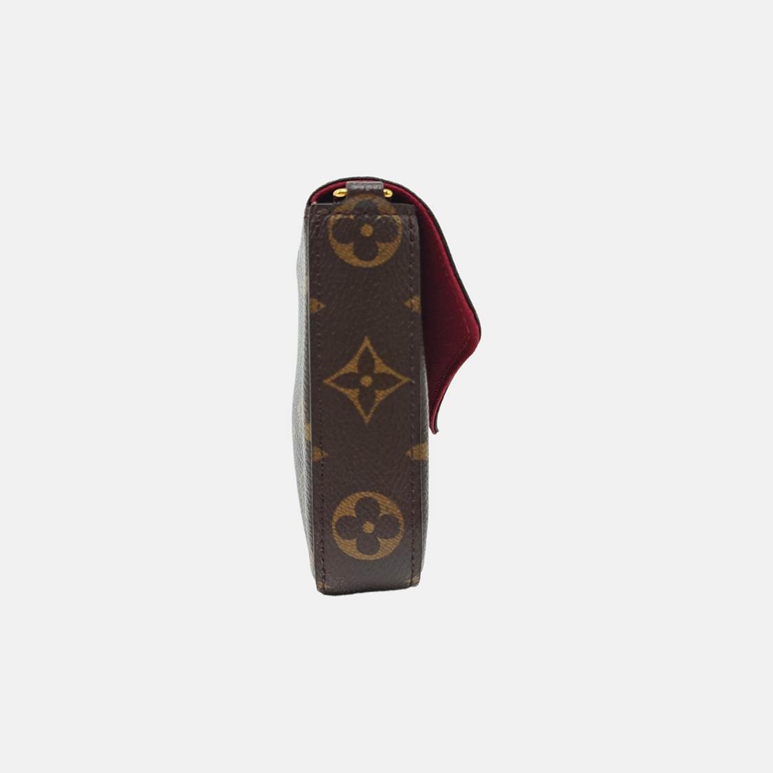 FÉLICIE Monogram Coated Canvas Brown