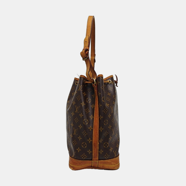 NOÉ GM Monogram Coated Canvas Brown