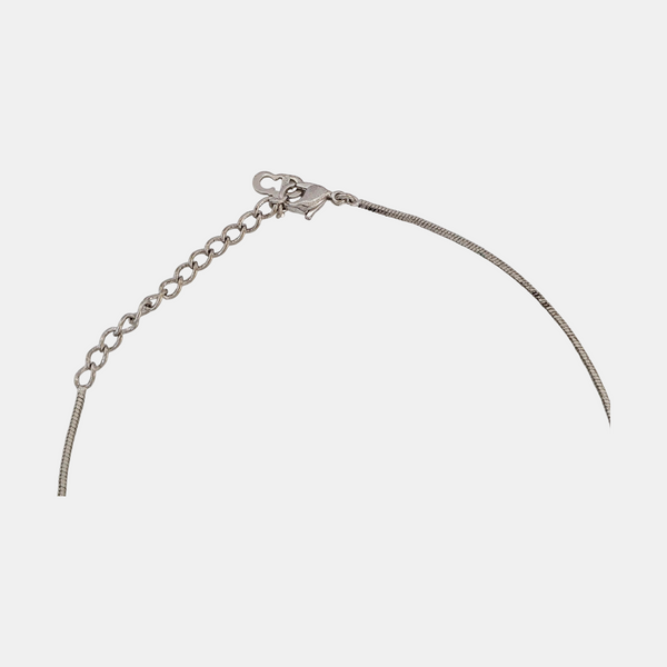 Trotter 2 Metal Silver Necklace