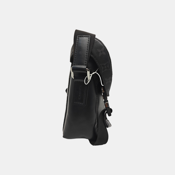 VOYAGER PM Monogram Coated Canvas Black