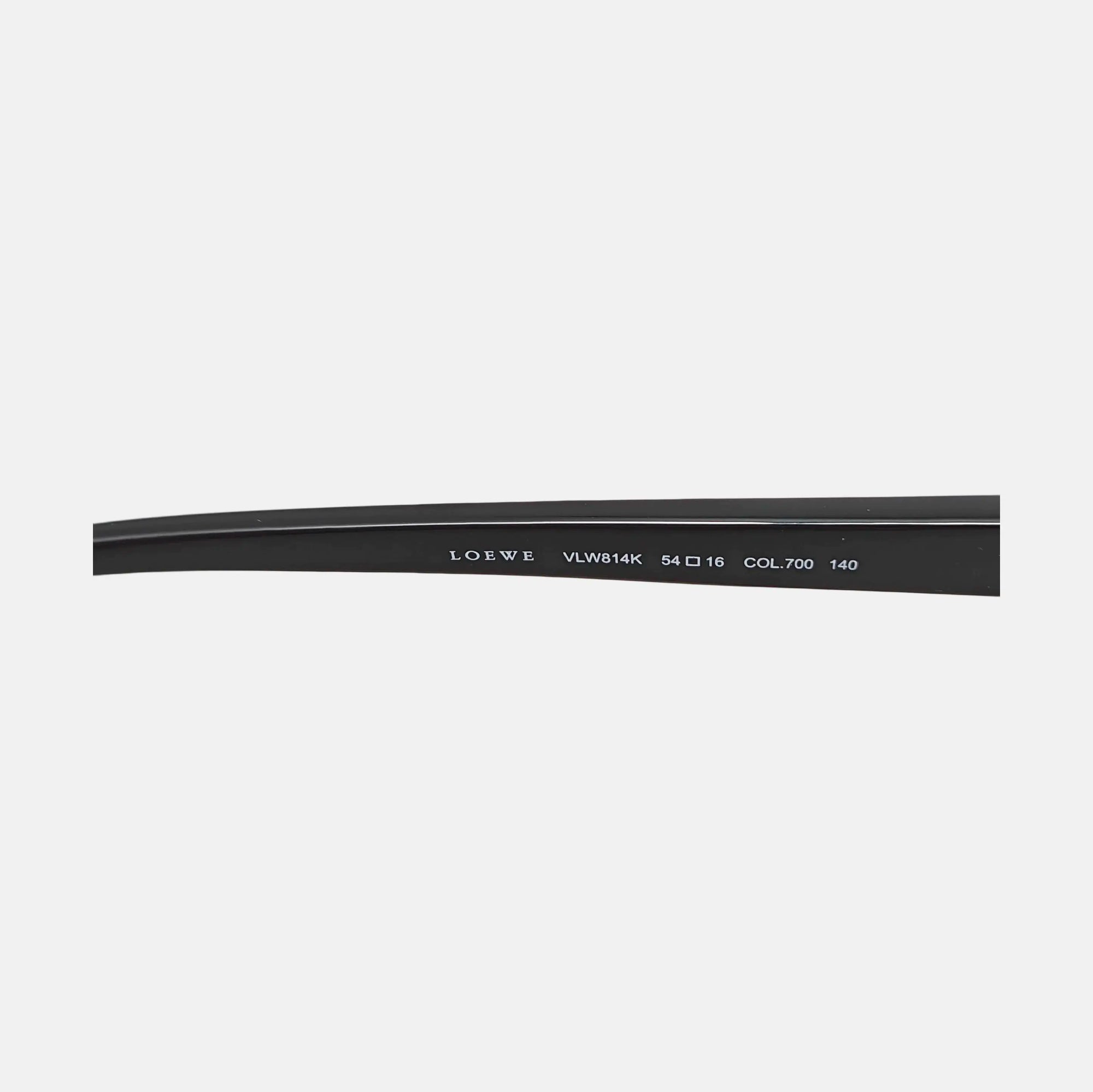 Synthetic Eyeglasses Black