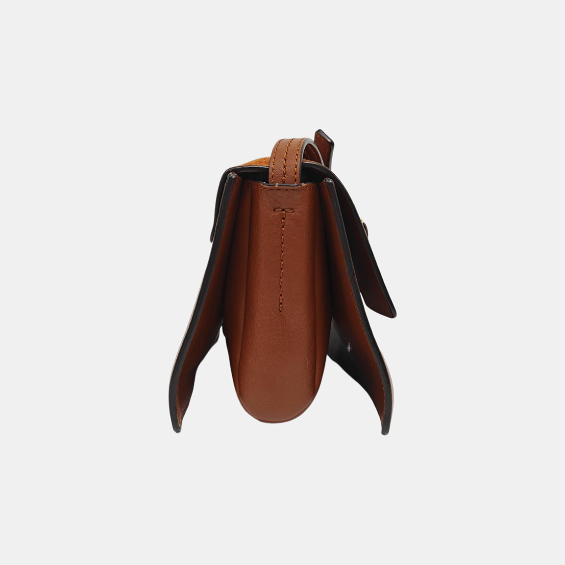 Faye Small Calfskin Brown