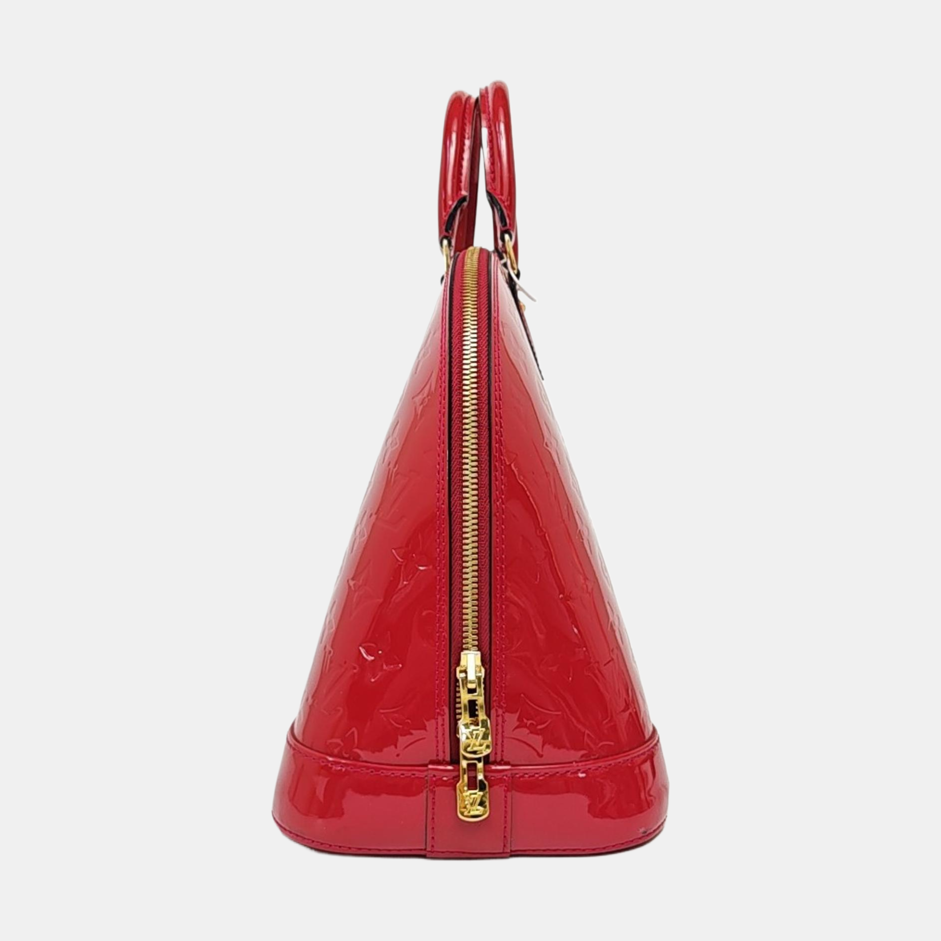 ALMA MM Patent Leather Red