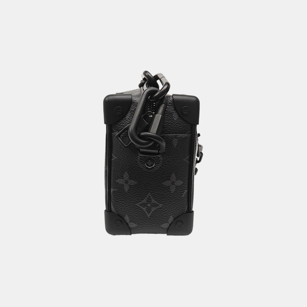 SOFT TRUNK Mini Monogram Coated Canvas Black