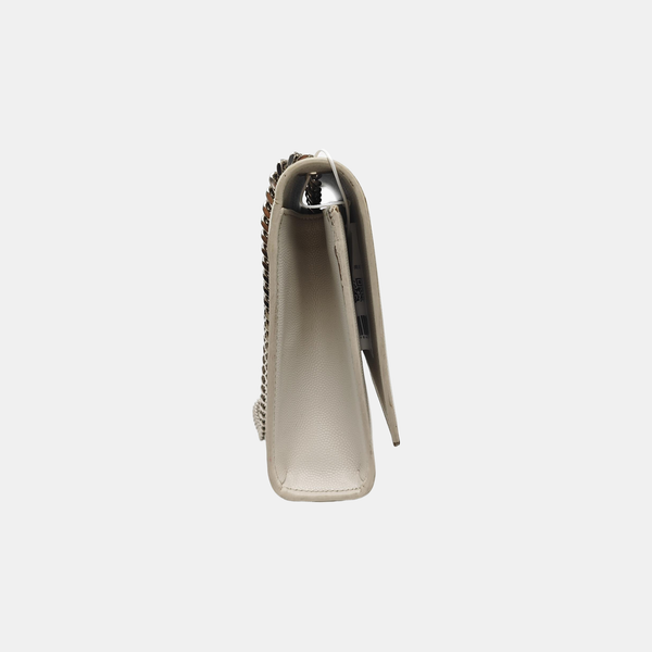 KATE Medium Calfskin White