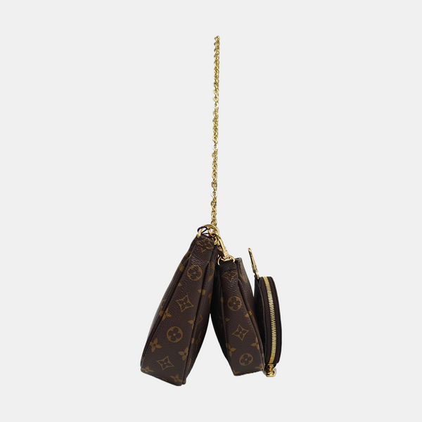 MULTI Monogram Coated Canvas Brown
