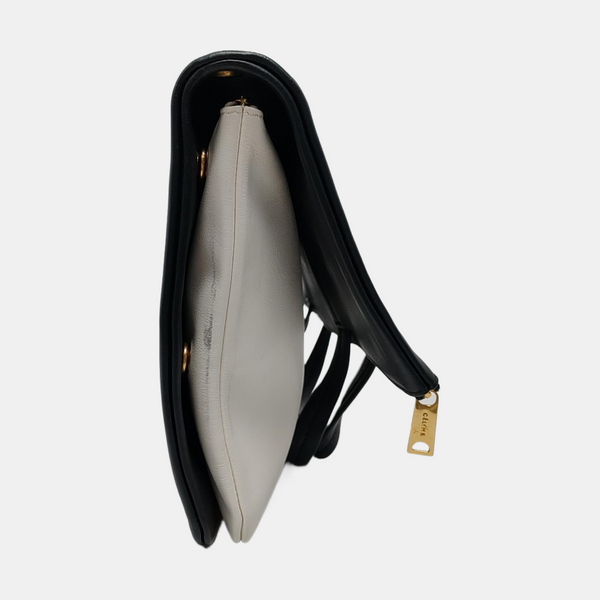 Calfskin Shoulder Bag Black
