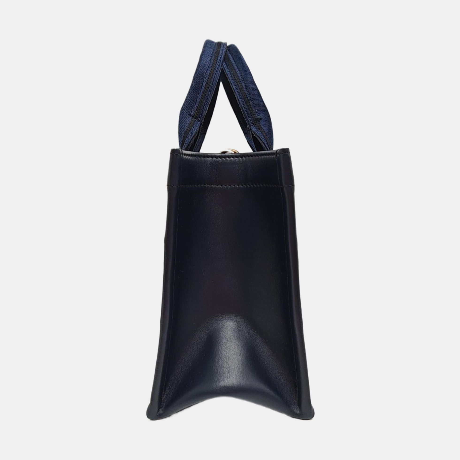 Book Tote Small Canvas Blue