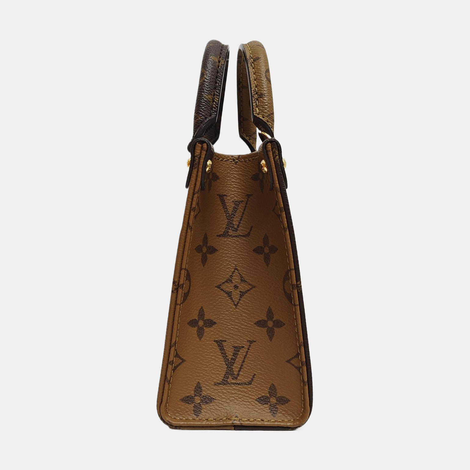 ONTHEGO BB Monogram Coated Canvas Brown