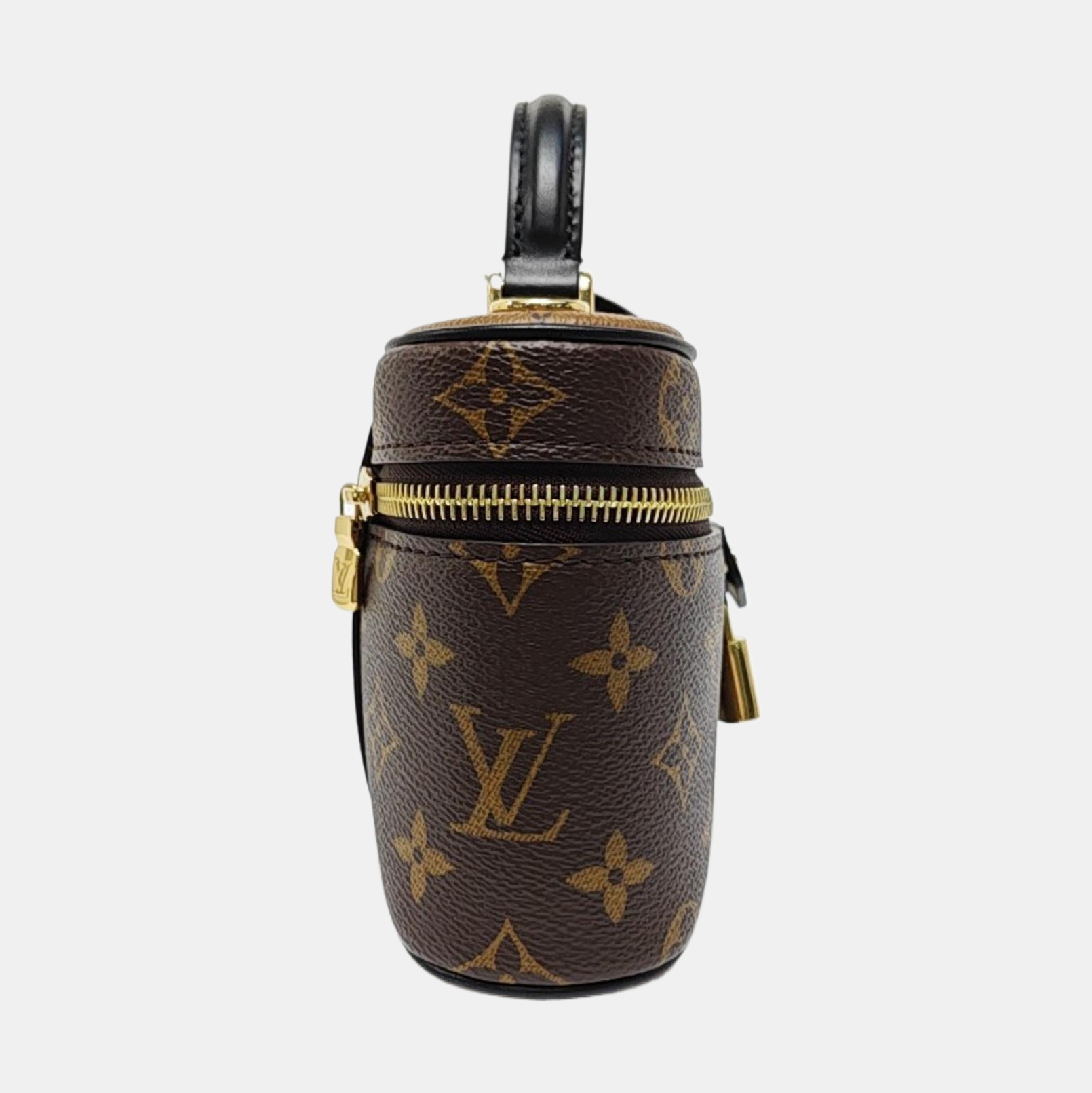 Vanity Chain Pouch Monogram Coated Canvas Brown