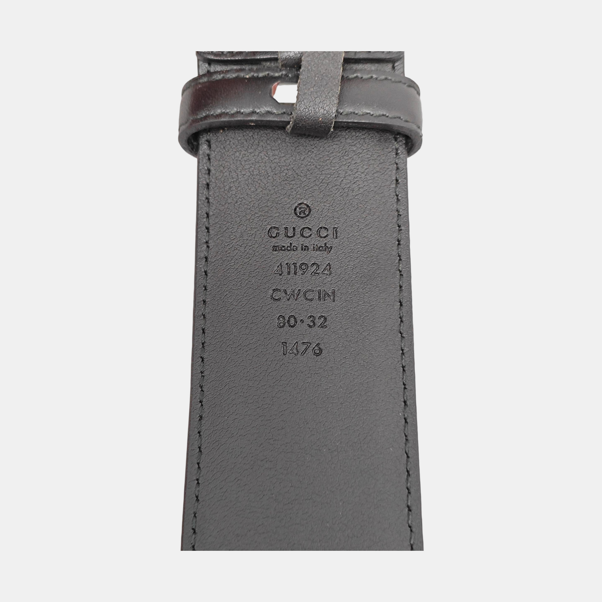 Leather Belt Black