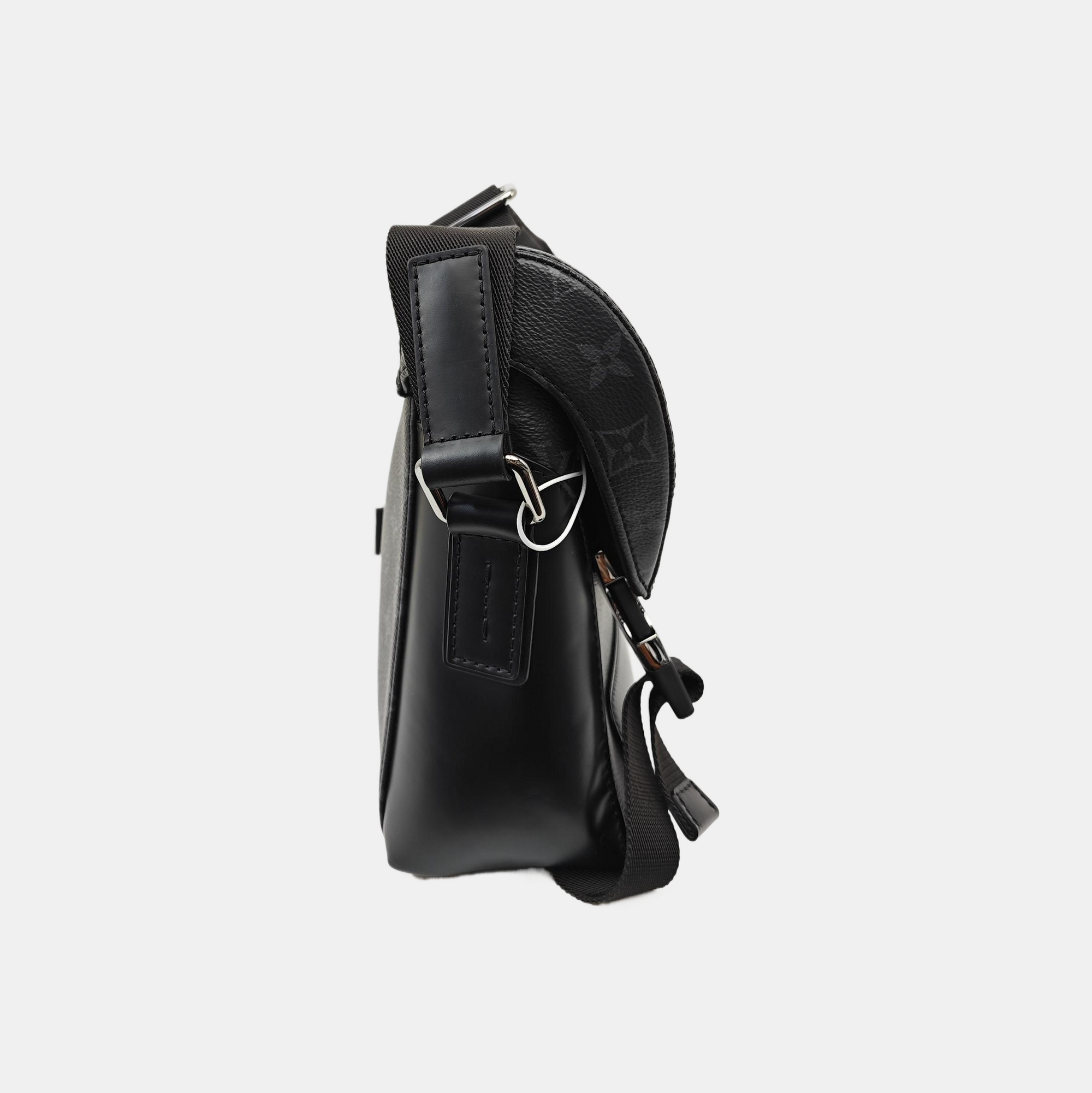VOYAGER PM Monogram Coated Canvas Black