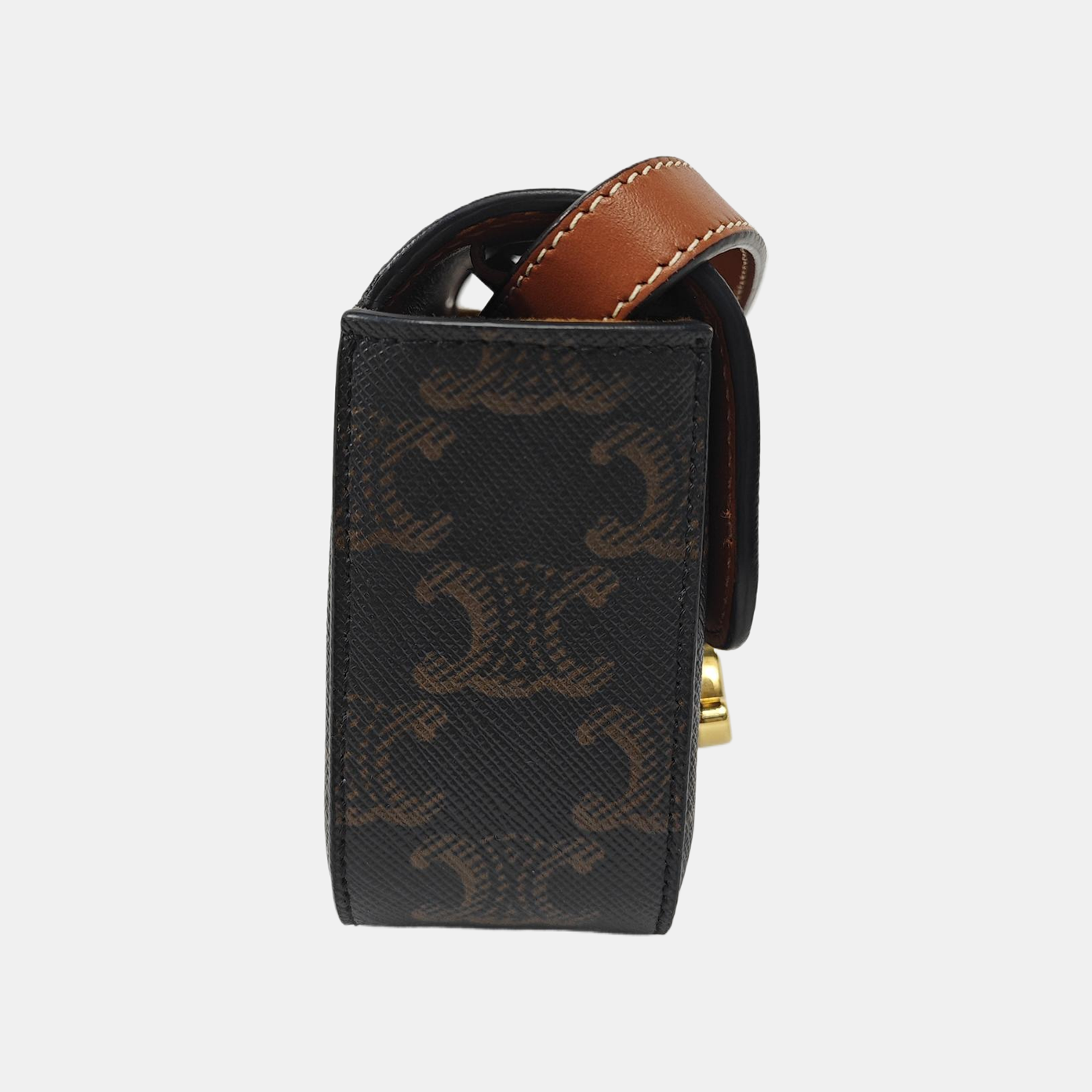 TRIOMPHE Mini Coated Canvas Black