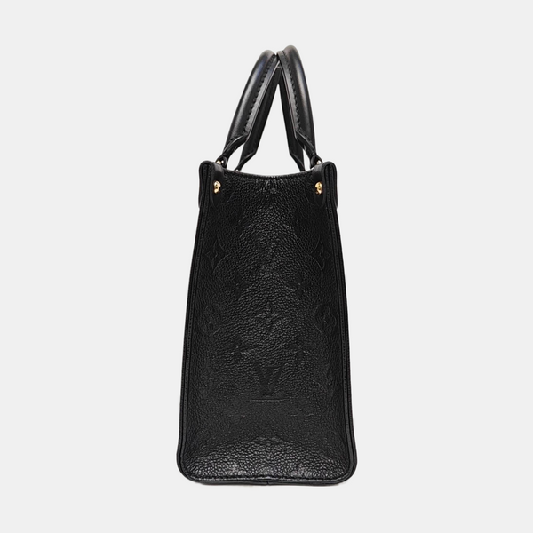 ONTHEGO PM Monogram Calfskin Black