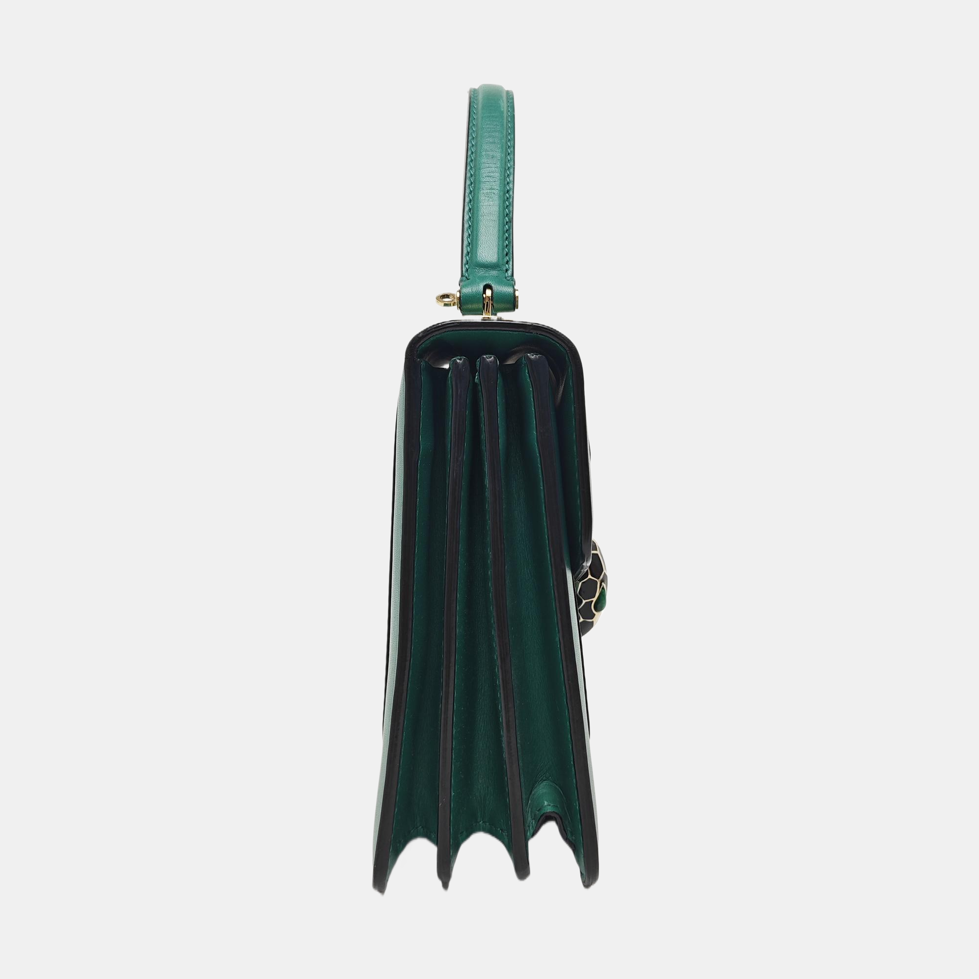 SERPENTI FOREVER Calfskin Green