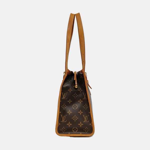 POPINCOURT Monogram Coated Canvas Brown
