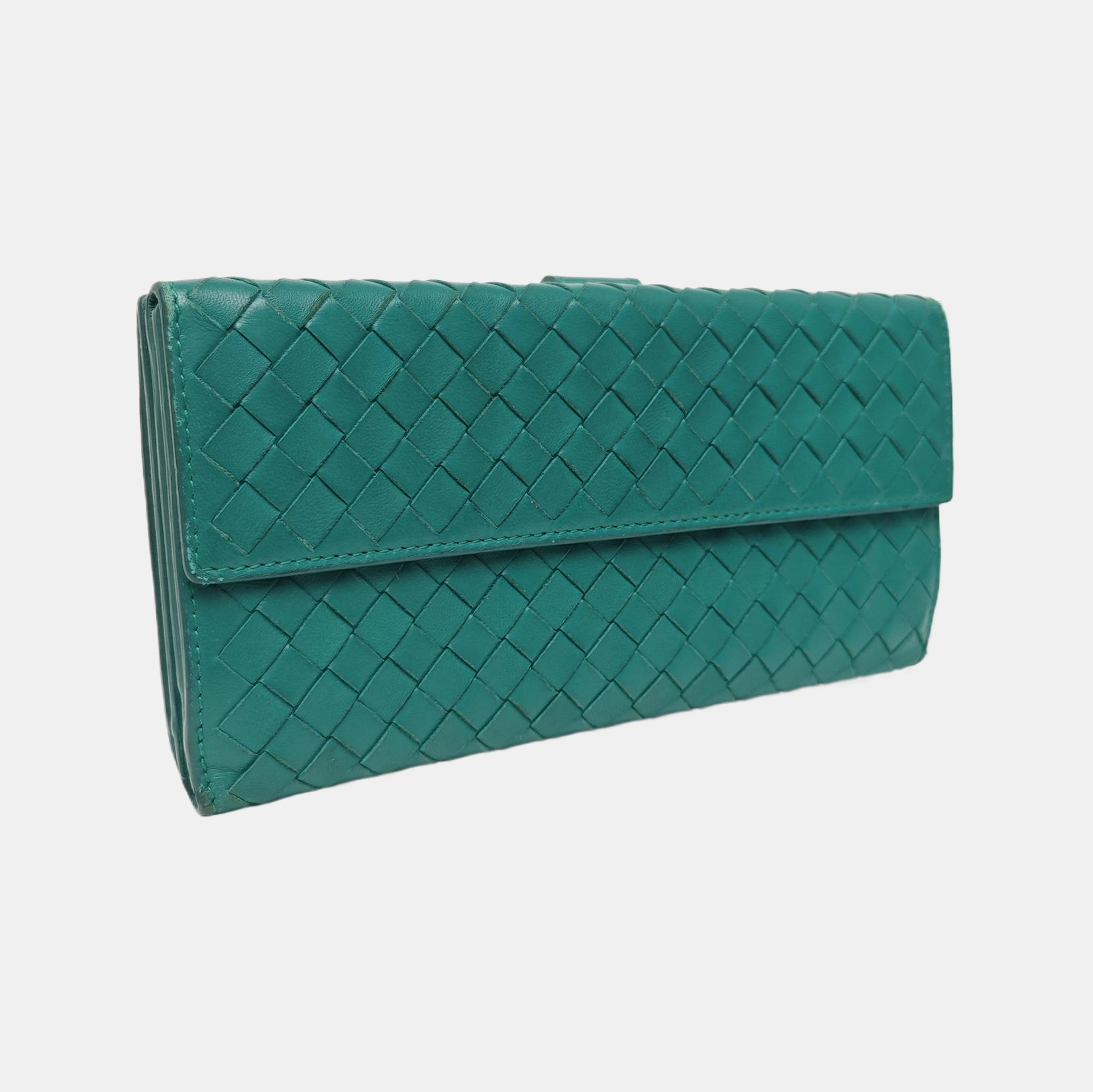 Lambskin Wallet Green