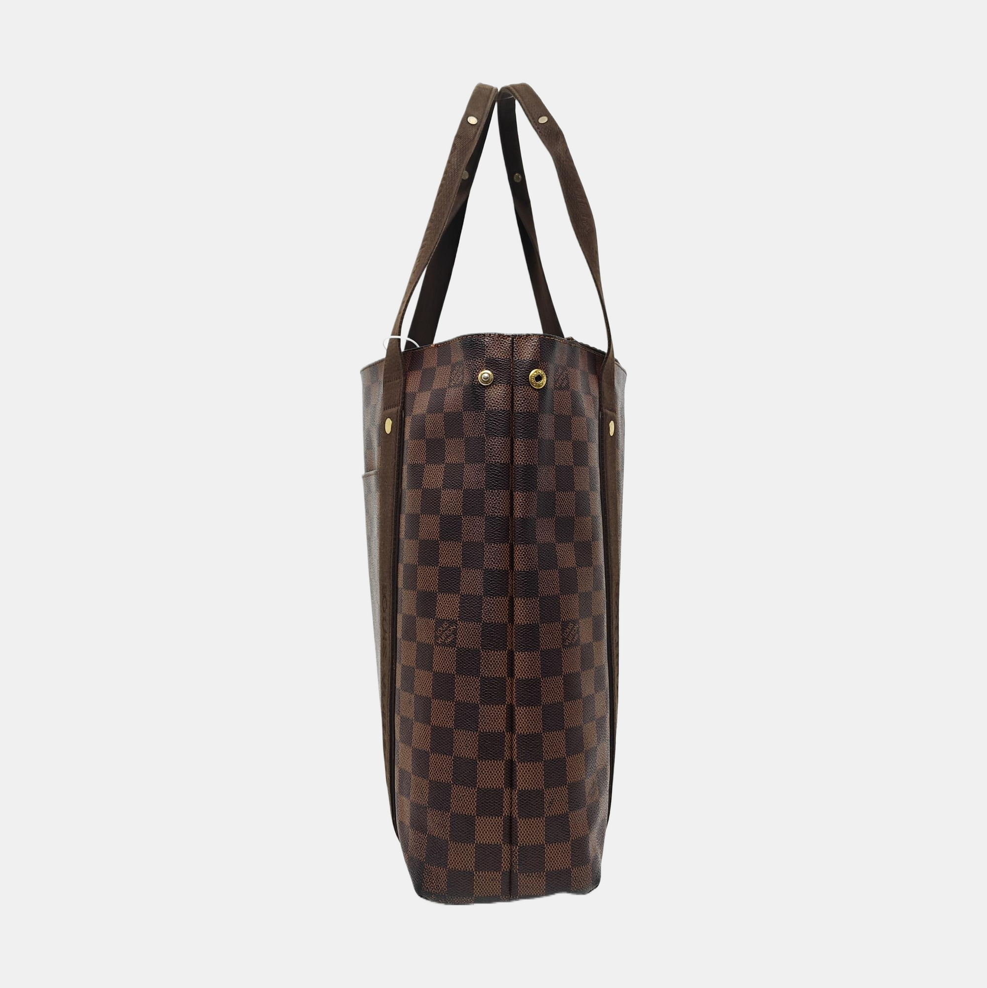 VINTAGE BEAUBOURG Damier Ebene Coated Canvas Brown
