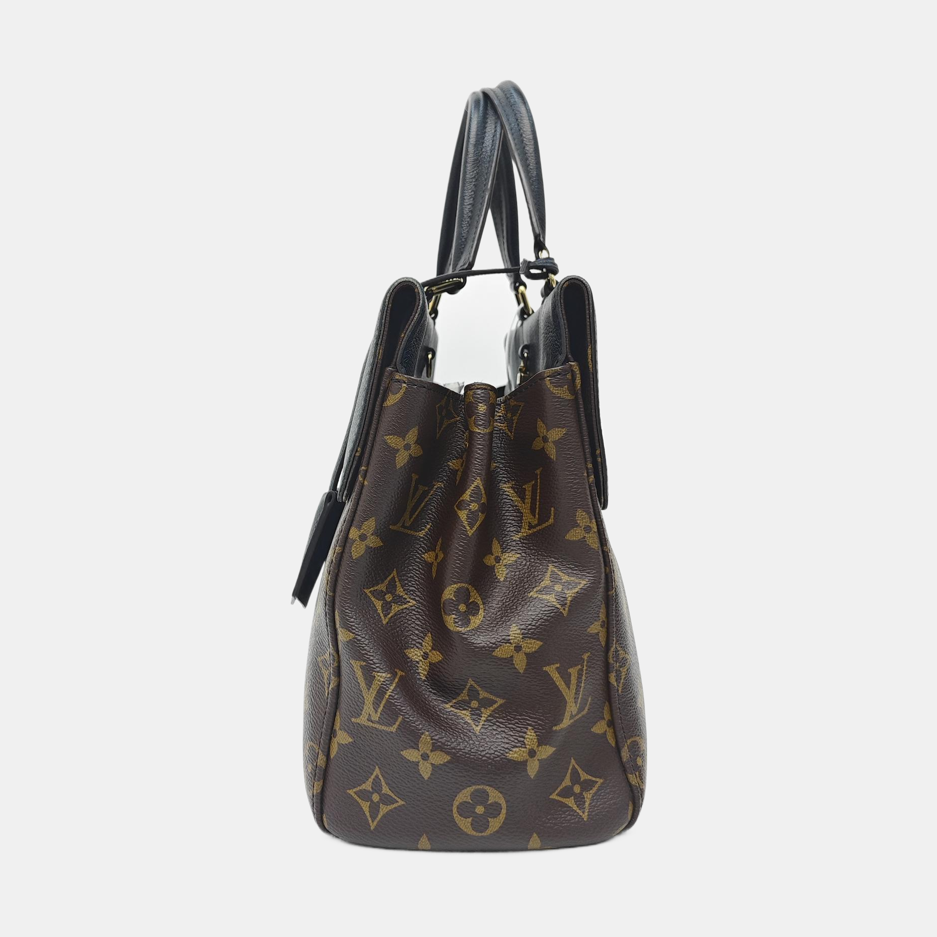 VÉNUS Monogram Coated Canvas Brown