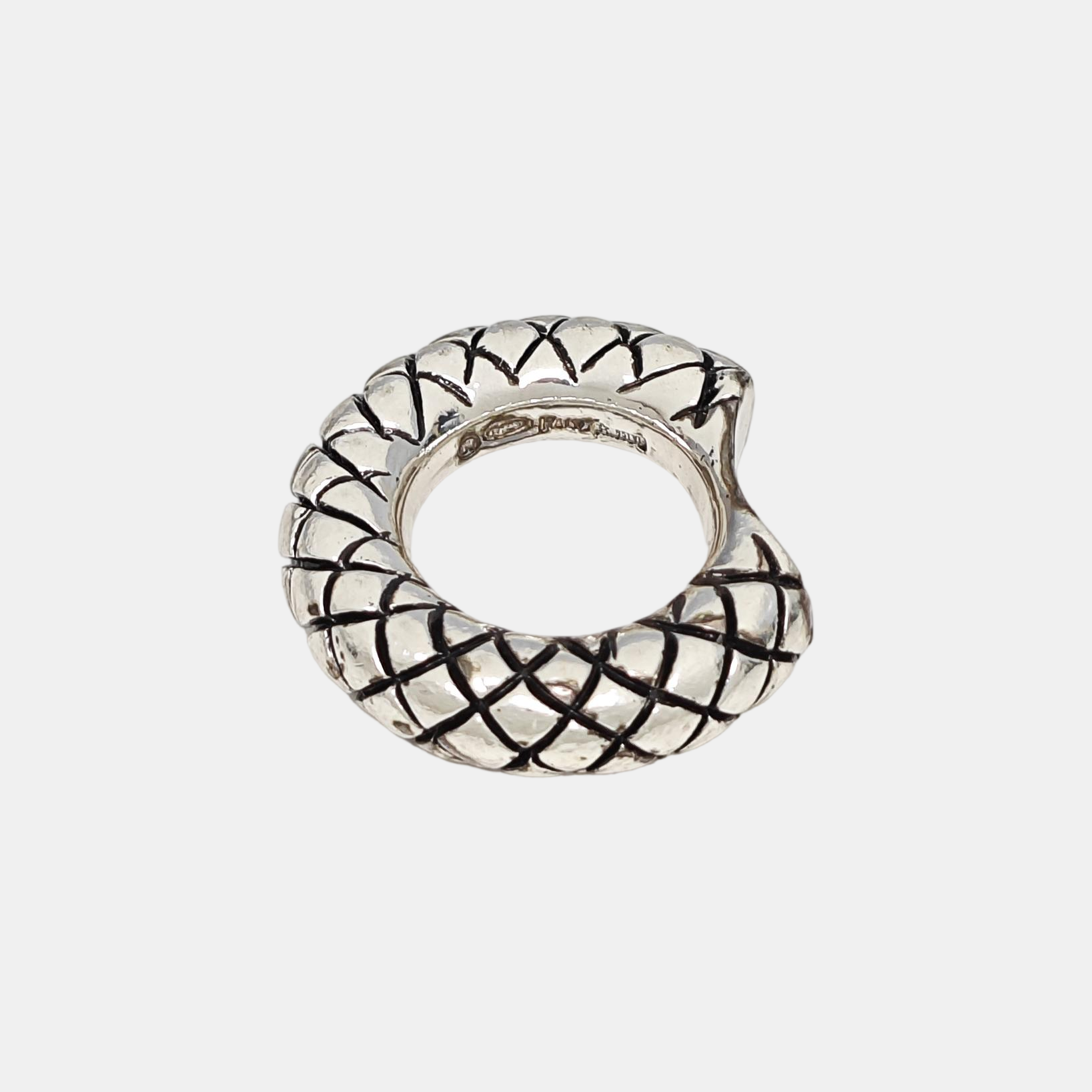 925 Sterling Silver Ring EU 44