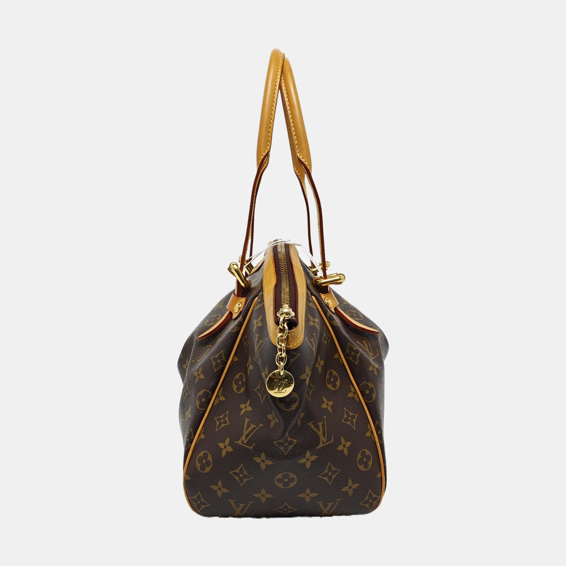 TIVOLI GM Monogram Coated Canvas Brown