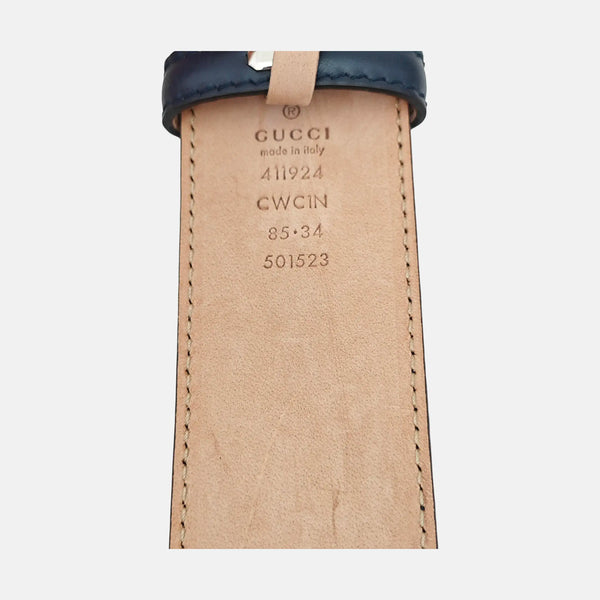 Leather Belt Black
