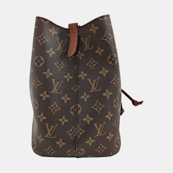 NÉONOÉ MM Monogram Coated Canvas Brown
