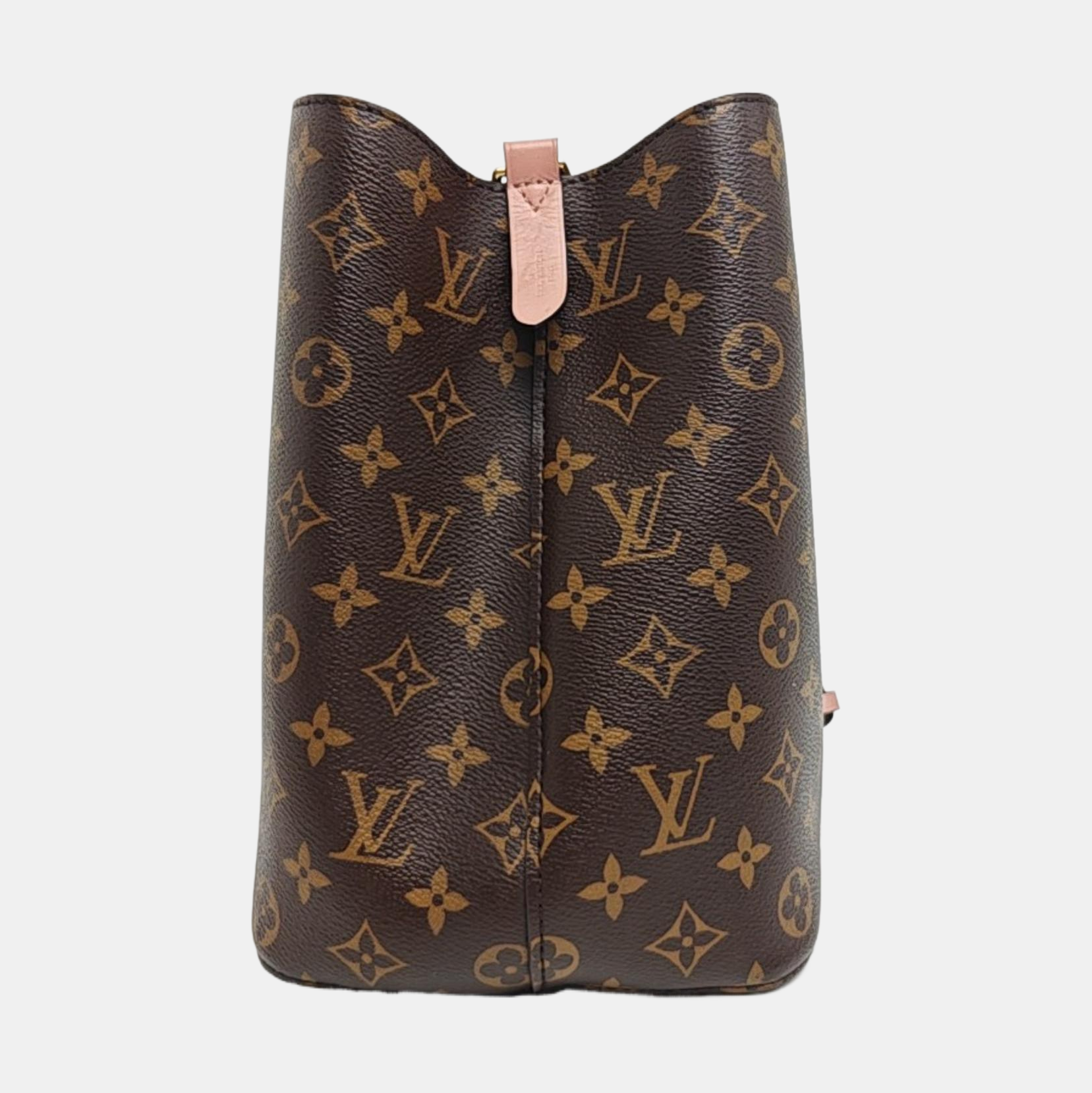 NÉONOÉ MM Monogram Coated Canvas Brown