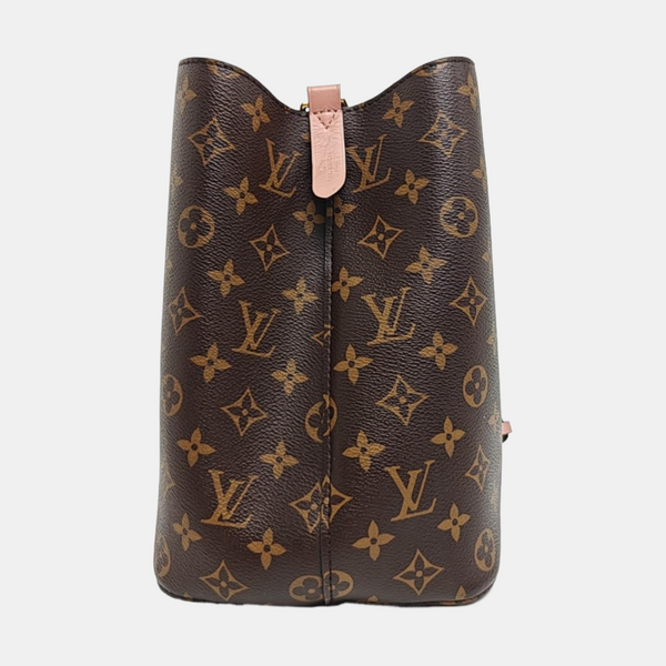 NÉONOÉ MM Monogram Coated Canvas Brown