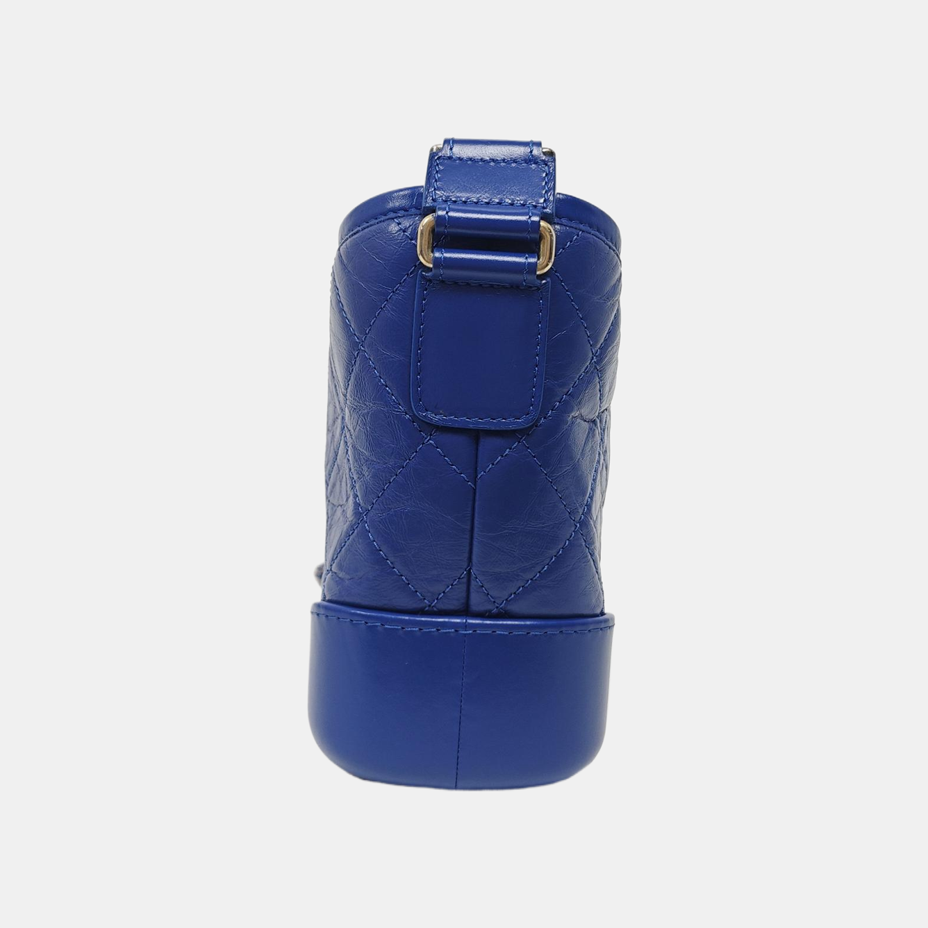 Authenticated pre-owned  GABRIELLE Small Quilted Calfskin Blue - Shoulder Bag at Looply