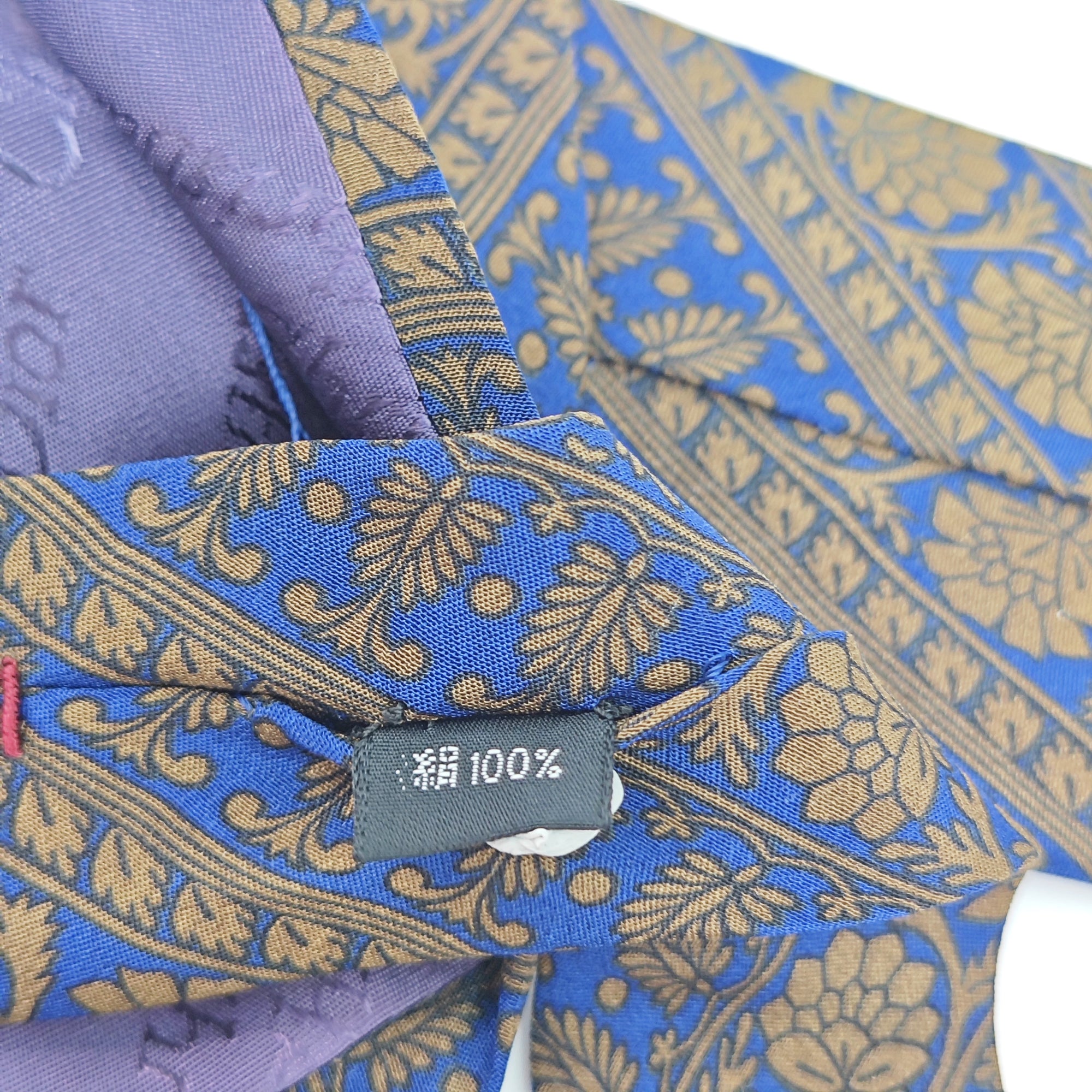 Mulberry Silk Tie Blue