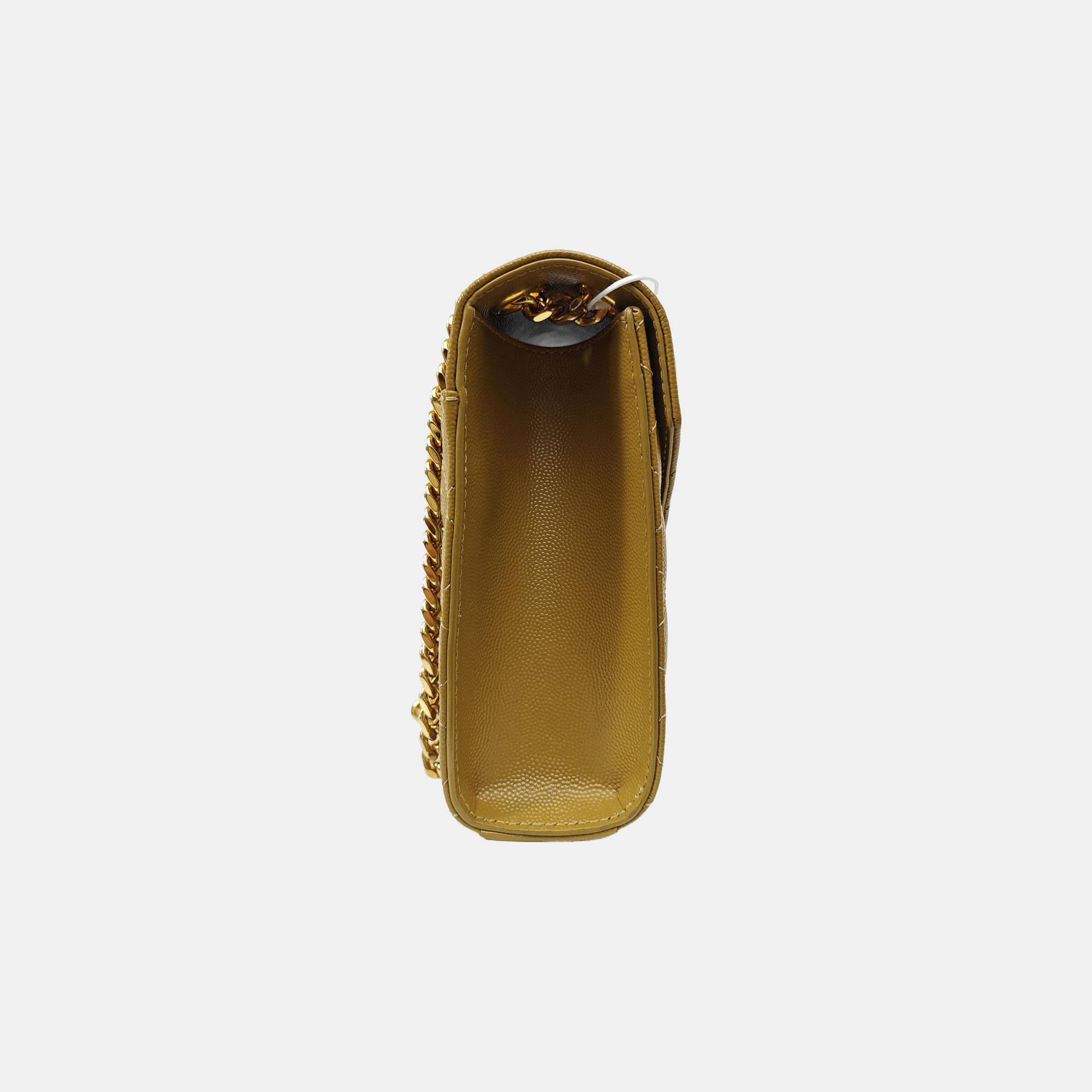 ENVELOPE Medium Quilted Calfskin Brown