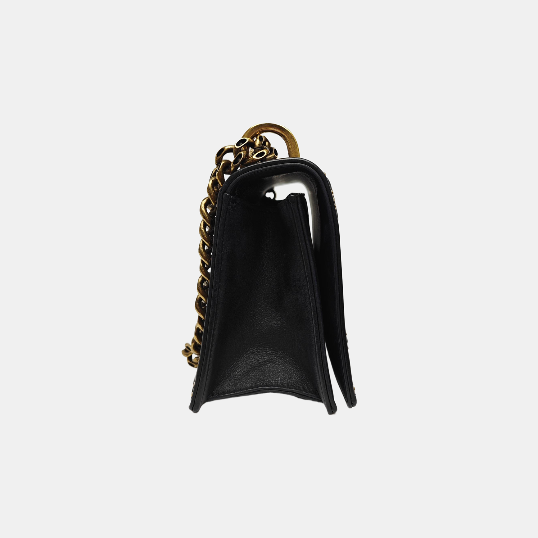 Diorama Small Cannage Calfskin Black
