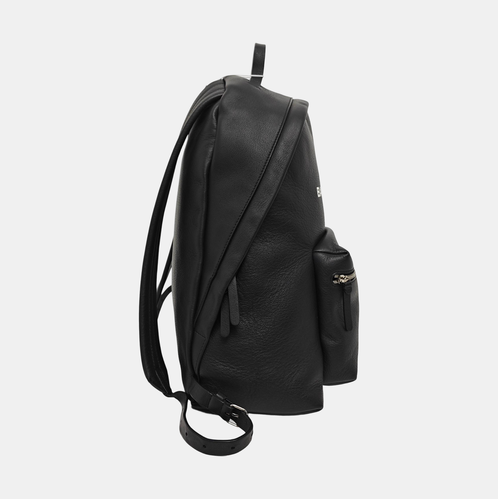 Calfskin Backpack Large Black