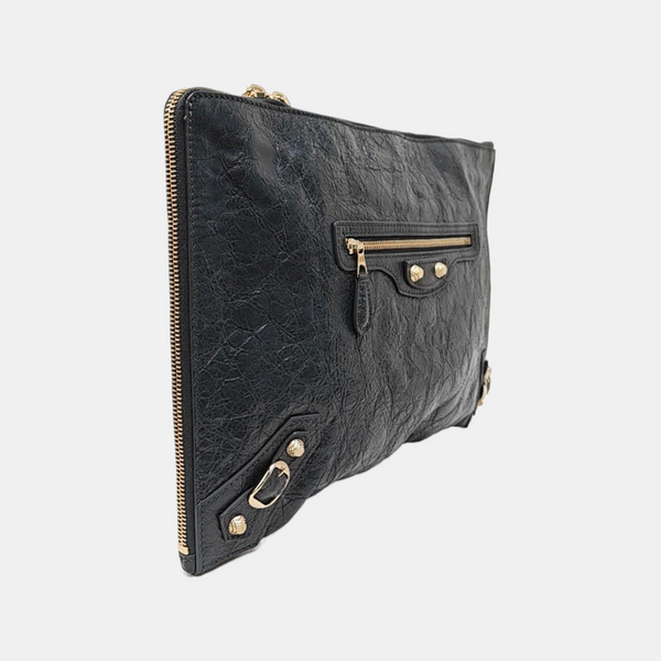 Classic City Small Lambskin Gray