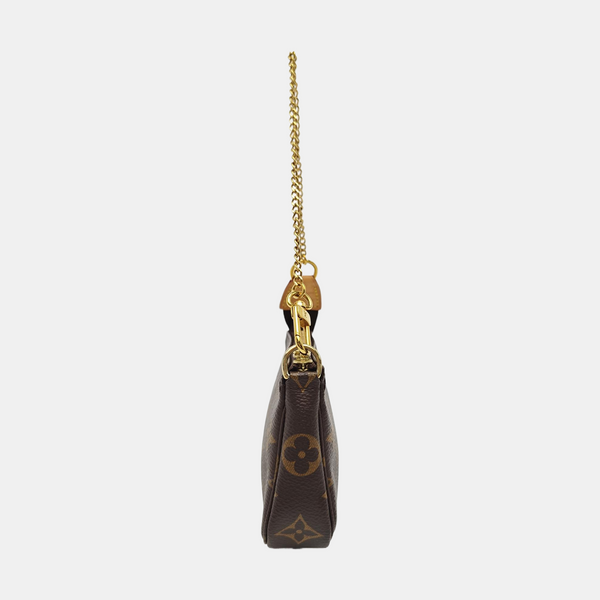 ACCESSOIRES Mini Monogram Coated Canvas Brown