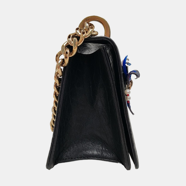 Diorama Calfskin Black