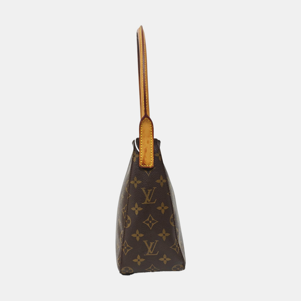 LOOPING MM Monogram Coated Canvas Brown