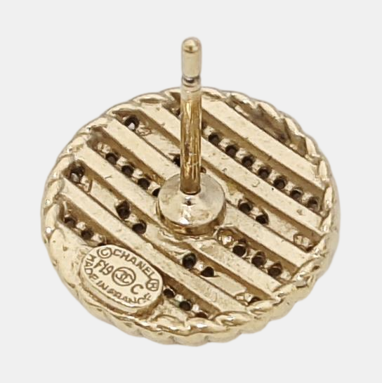Metal Gold Stud Earrings