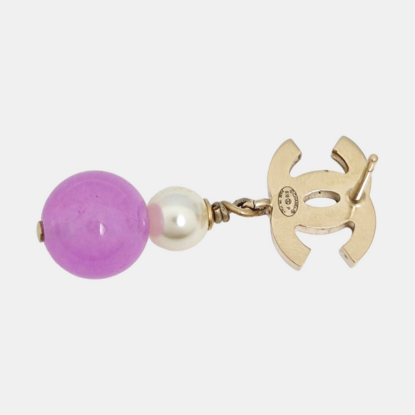 Metal Gold Stud Earrings