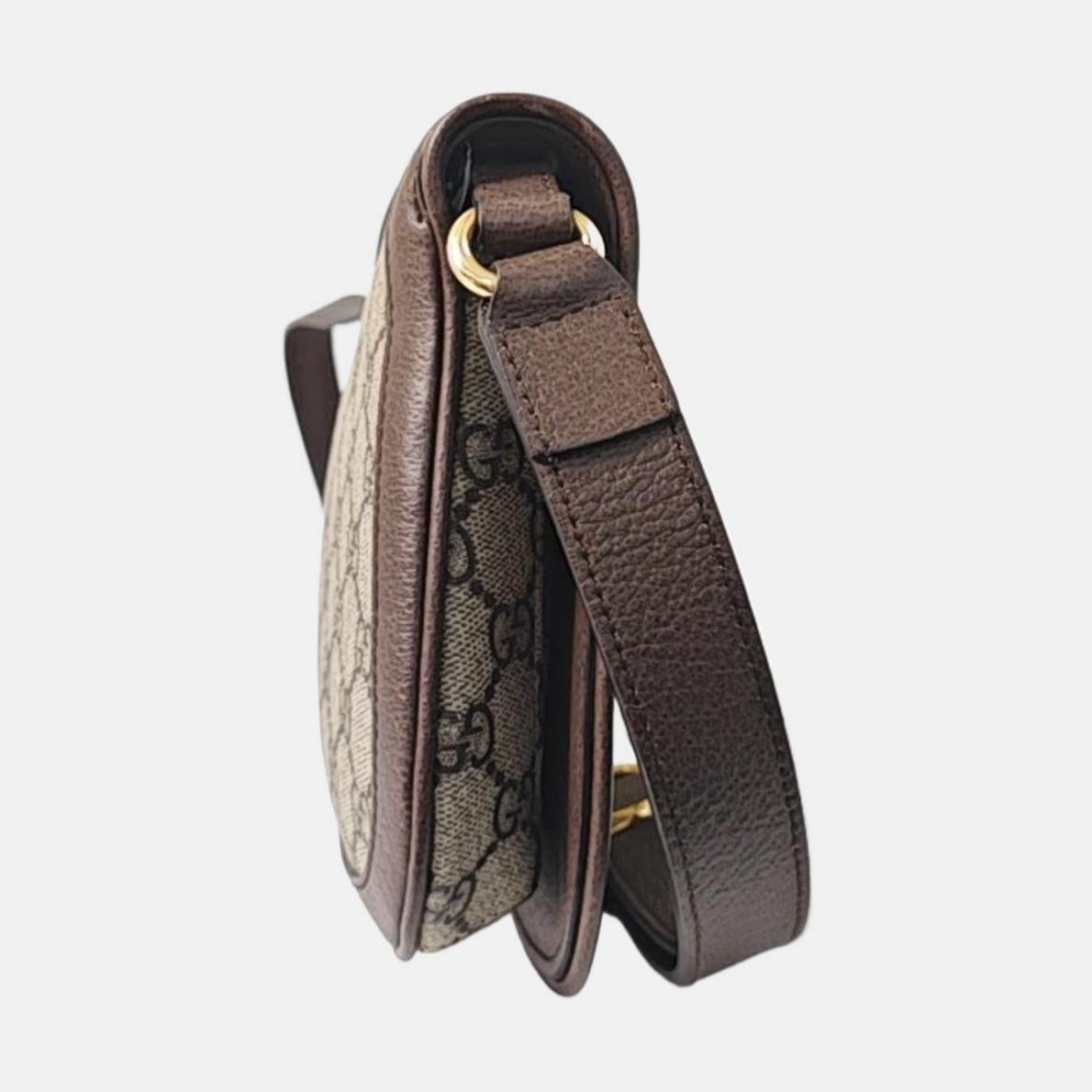 Blondie Small Monogram Coated Canvas Brown