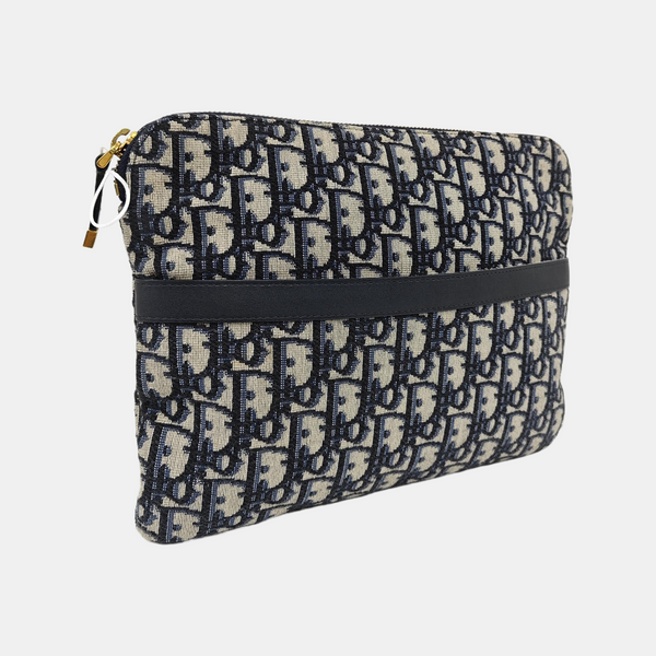 Travel Kit Large Oblique Canvas Blue